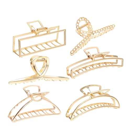 SKISUNO 6stücke Dekorative Haar Clip Make-up Frauen Haar Clip Einzigartige Kopfschmuck Goldene von SKISUNO