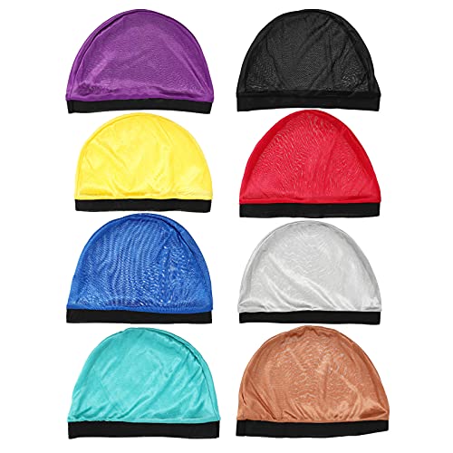 SKISUNO 8 Stücke Männer Elastische Seidige Wellenkappe Wave Kappe Durable Robuste Wellenkappe SKISUNO 8 Stücke Männer Elastische Seidige Wellenkappe Wave Kappe Durable Robuste Wellenkappe von SKISUNO