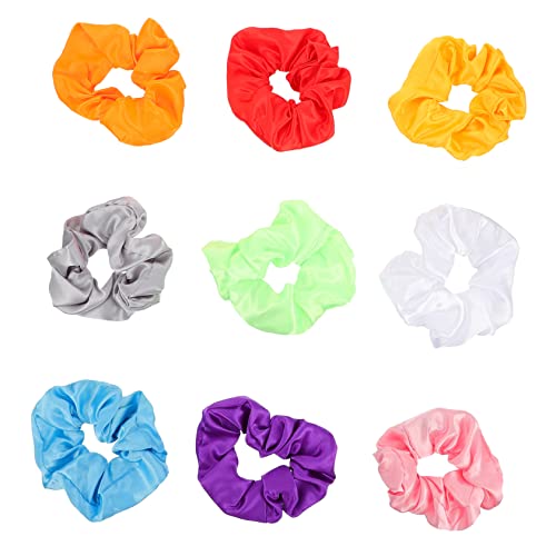 SKISUNO 9 Stück Furling Scrunchies Haarbänder Für Frauen Und Mädchen Bunt Party-haar Modische Haarbänder Für Frauen SKISUNO 9 Stück Furling Scrunchies Haarbänder Für Frauen Und Mädchen Bunt Party-haar Modische Haarbänder Für Frauen von SKISUNO