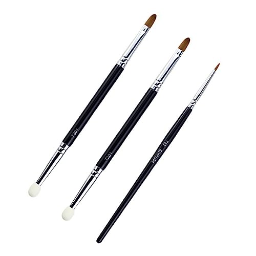 SKISUNO Abdeckpinsel Mit Dual-head Schwammpinsel Für Concealer Und Eyeliner Profi-make-up-tools Für Gesicht Und Haut Tragbar Und Praktisch von SKISUNO