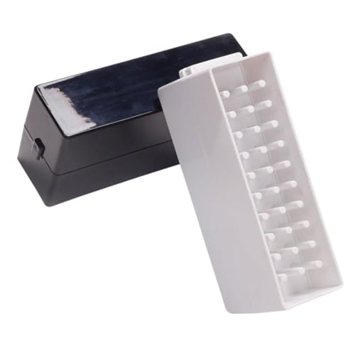 SKISUNO 2stücke Nagelbohrer Aufbewahrungsbox Organizer Für Nagelbohrer Halter Box Zur Lagerung Von Nagelkunst Zubehör Maniküre Werkzeuge von SKISUNO