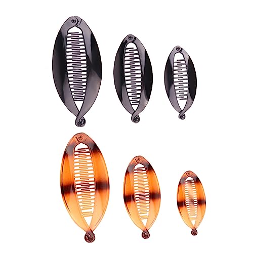 SKISUNO 6stücke Bananen Haarspangen Vintage Haarklammern Bananenclips Für Frauen Linsen Haarnadeln Haarschmuck Zubehör SKISUNO 6stücke Bananen Haarspangen Vintage Haarklammern Bananenclips Für Frauen Linsen Haarnadeln Haarschmuck Zubehör von SKISUNO