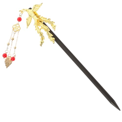 SKISUNO Vintage Holz Haarstab Mit Quaste Elegante Haarschmuck Für Damen Für Hochzeiten Partys Und Cosplay Traditionelle Chinesische Haaraccessoires Für Verschiedene Frisuren von SKISUNO