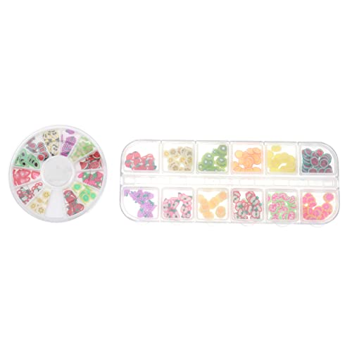 SKISUNO Boxen Mit Obstscheiben Nagelaufkleber Nail Art Dekoration Diy Nagelkunst Aufkleber Für Professionellen Und Privaten Gebrauch von SKISUNO