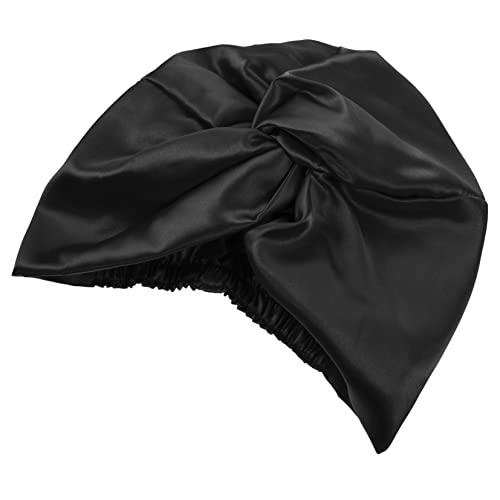 SKISUNO Schlafmütze Aus Seidenimitat Bequeme Damen-nachtmütze Haarschutz Schlafen Für Locken Zöpfe Langes Haar Passend Für Gesichtswaschen von SKISUNO