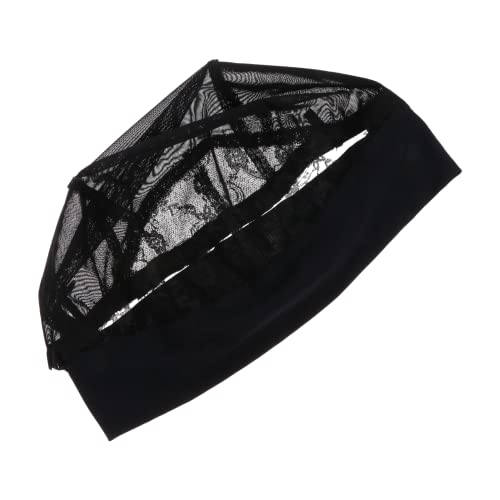 SKISUNO Elastische Perückenkappe Damen Perücke Haarnetz Hut Mesh Perückennetz Für Perückenstyling Einstellbare Größe von SKISUNO