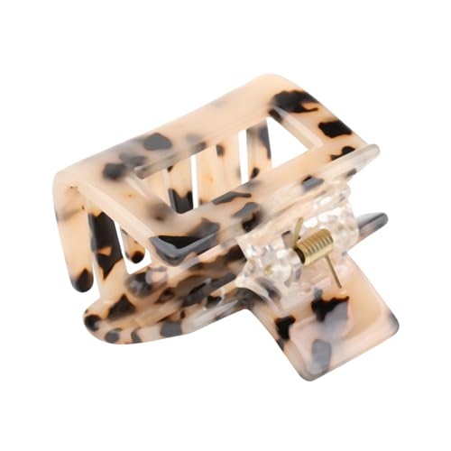 SKISUNO 1stück Retro Haarklammer Für Damen Acetat Ponytail Clip Elegante Haarspange Für Lässigen Look Rutschfestes Design Für Perfekten Halt Für Verschiedene Frisuren Und Anlässe von SKISUNO