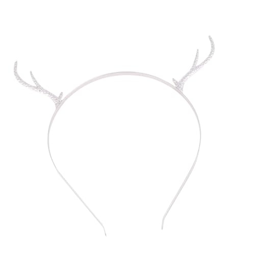 SKISUNO Band Für Frauen Geweih-haarband Haar-accessoire Aus Legierung Weihnachtsfeier-zubehör Einzigartig Für Erwachsene Und Jungen Und Mädchen von SKISUNO