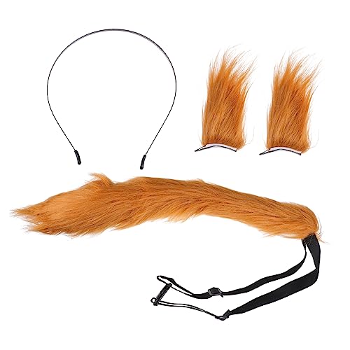 SKISUNO Flauschiges Tierohren Für Cosplay Lange Fuchs Ohren Und Kostümzubehör Für Karneval Halloween Und Themenpartys von SKISUNO