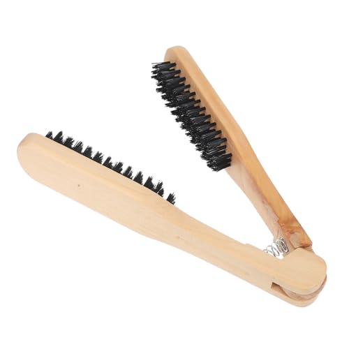 SKISUNO Förmiger Holz-haarglättungsbürste Anti-statisch Sanft Zum Haar Für Schnelles Hairstyling Auswahl Für Damen Zur Vermeidung Von Frizz Für Glattes Natürliches Haar von SKISUNO