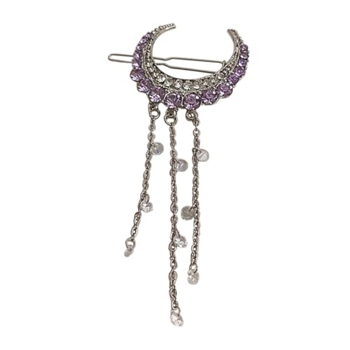 SKISUNO Glänzende Strass Haarklammer mit Quaste Eleganter Retro Haarspange für Damen und Mädchen Zarter Haarschmuck zur Festen Fixierung und Modischem Styling für Festliche Anlässe und von SKISUNO