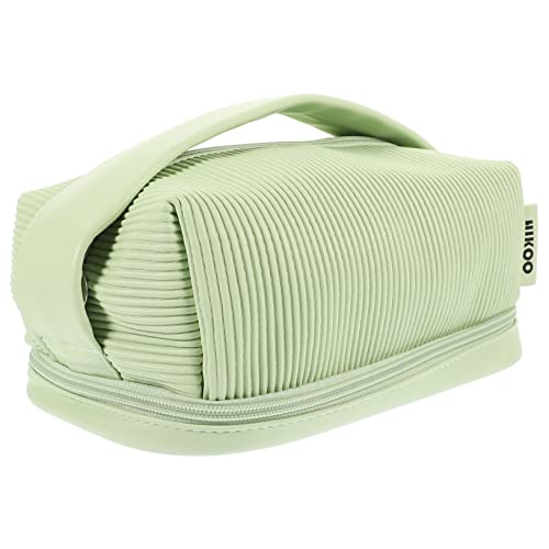 SKISUNO Große Kosmetiktasche Für Damen Make-up-Tasche Mit Großzügigem Design Schminktasche Für Reisen Kulturbeutel Mit Einfacher Öffnungs Und Verschlussfunktion Vielseitige Tasche von SKISUNO