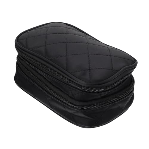 SKISUNO Große Kapazität Kosmetiktasche Doppellagige wasserdichte Tragetasche Für Reisen Organizer Für Make-up Und Toilettenartikel Für Damen Und Herren von SKISUNO