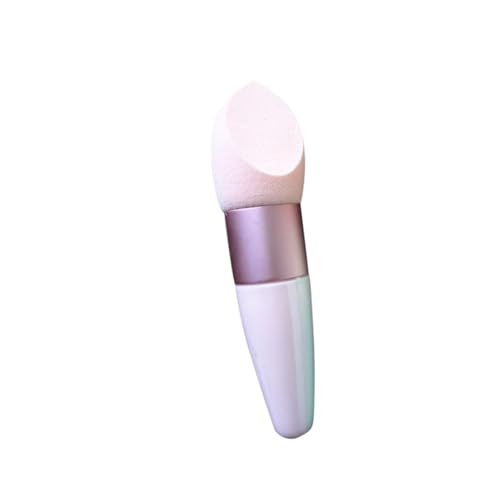 SKISUNO Handgriff Makeup Schwamm Puderquaste Foundation Corrector Schwamm für Frauen Waschbar Silikonbasiert Vielseitig für Foundation Concealer und Highlighter Farbe Zufällige Farbe von SKISUNO