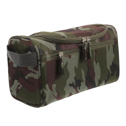 SKISUNO Reisetasche Kosmetik-Organizer Tragbar Spritzwassergeschützt Make-up-Tasche Kulturbeutel Für Damen Reise-kosmetiktaschen Nylon Und Horizontales Design Bequemer Zugriff von SKISUNO