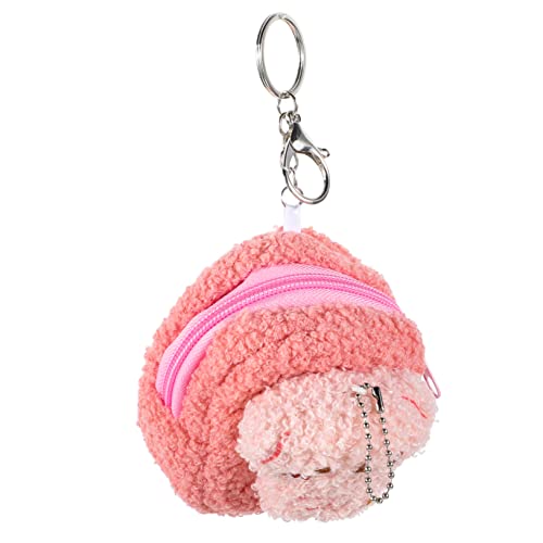 SKISUNO Kleine Cartoon-plüsch-münzbörse Reißverschluss-geldbörse Wechselgeldbeutel Kleine Brieftasche Für Kleingeld Schlüssel Karten Und Kleinigkeiten von SKISUNO