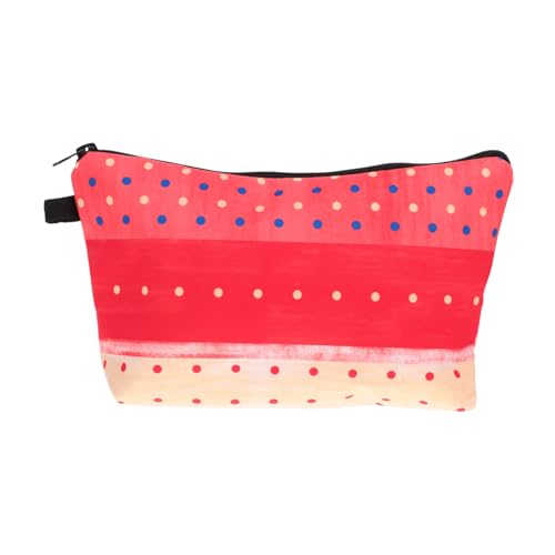 SKISUNO Kosmetiktasche Damen Leicht Polyester Kompakt Reise Schminktasche Multifunktional für Kosmetik und Toilettenartikel Alltagsschutz von SKISUNO