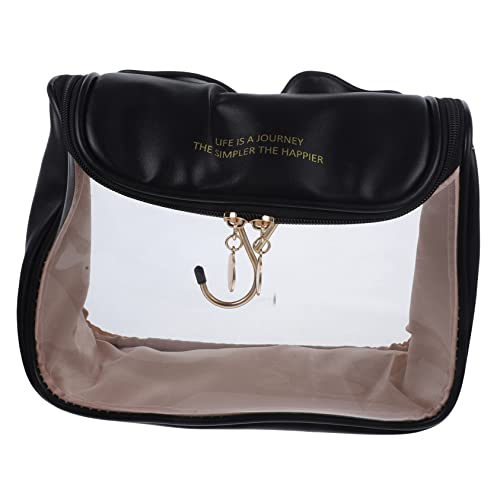 SKISUNO Kosmetiktasche Pu Leicht Und Langlebig Reisen-Aufbewahrungstasche Make-up-Organizer Für Damen Und Herren Transparente Organizer-Tasche Mit Großem Fassungsvermögen Für von SKISUNO