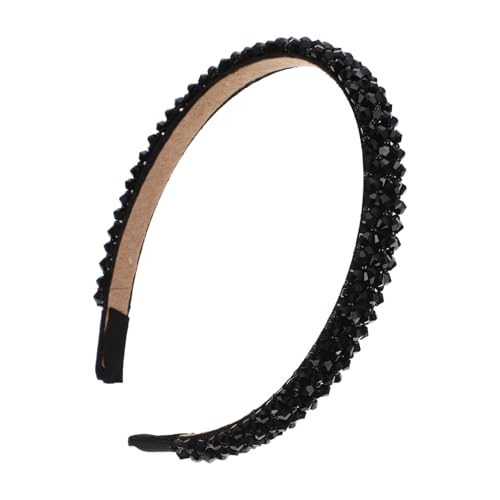 SKISUNO Kristallperlen Haarreif Damen Glänzend Party Haarschmuck Stilvolles Stirnband für Festliche Anlässe und Alltagsschmuck von SKISUNO