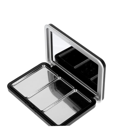 SKISUNO Leere Wiederbefüllbare Lidschatten Lippenstift aufbewahrungsbox Kompakt DIY Make up Organizer für Puder Tragbar und Leicht für Reisen und Alltag von SKISUNO