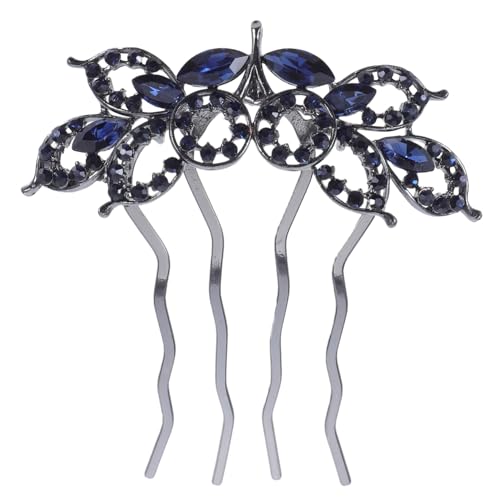 SKISUNO Kids Rhinestone Hair Comb Elegante Haarschmuck Für Hochzeiten Und Partys Multifunktionales Haarzubehör Mit Strassverzierungen Für Mädchen Und Junge Damen von SKISUNO