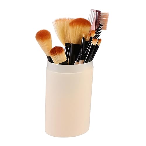 SKISUNO Lidschatten Make-up-Pinsel Zubehör 12st -set pinsel Reise- Foundation-pinsel Für Puder-make-up -kit Gesichtsbürsten-kit Kosmetikpinsel Plastik Reisen Bilden Make-up Gebürstet von SKISUNO