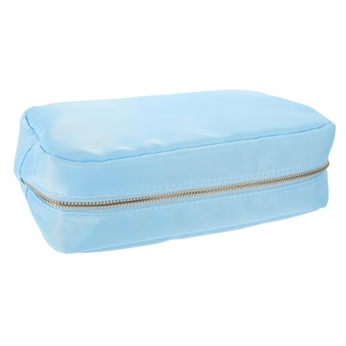 SKISUNO Kosmetiktasche Damen Große wasserdichte Schminktasche Aus Nylon Vielseitige Make-up Pouch Für Reisen Für Kosmetik Schmuck Und Accessoires Stilvolles Design Für Alltag Und von SKISUNO