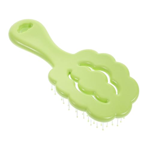 SKISUNO Massage-entwirrungskamm Einfache Schminkpinsel Kopfhautkämme Haarband Haarkämme Kleine Make-up-pinsel Lidschatten-make-up-pinsel Pinzette Für Falsche Wimpern Gesicht Pp Light Green von SKISUNO