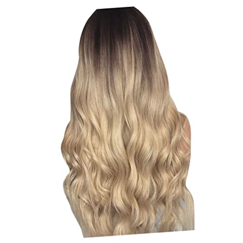 SKISUNO Mittellange Haarperücke Für Frauen Braune Ombre Locken Modische Friseur Accessoires Hitzebeständige Synthetikperücke Stylische Haardekoration SKISUNO Mittellange Haarperücke Für Frauen Braune Ombre Locken Modische Friseur Accessoires Hitzebeständige Synthetikperücke Stylische Haardekoration von SKISUNO