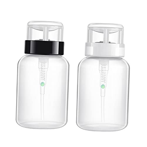 SKISUNO Nagel-make-up-entferner-pressflaschen-set 4-teilig 200 Ml Leere Flaschen Verschließbarer Pumpspender Auslaufsicher SKISUNO Nagel-make-up-entferner-pressflaschen-set 4-teilig 200 Ml Leere Flaschen Verschließbarer Pumpspender Auslaufsicher von SKISUNO
