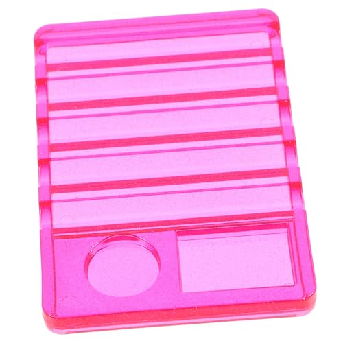 SKISUNO Nagelkunstpalette mit Stifthalter Pinselhalter für Nageldesign und Gelmischpalette Make Up Organizer für Nagelstudios Design von SKISUNO