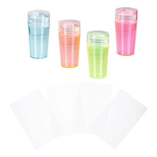 SKISUNO Nagelstempel Satz Für Maniküre Diy Transfer Stempel Nailart Zubehör Langlebiges Designwerkzeug Für Nägelgestaltung von SKISUNO