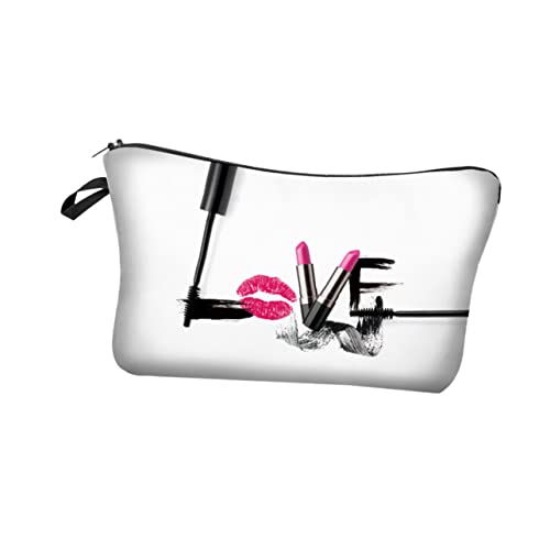 SKISUNO Polyester-Kosmetiktasche Make-up-Aufbewahrungstasche Damen-Make-up-Tasche Kulturtasche Kosmetiktaschen Reise von SKISUNO