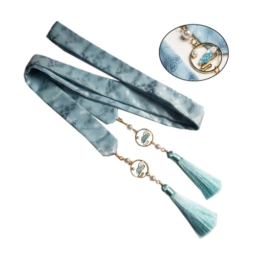 SKISUNO Quasten Haarband Mit Haargummis Und Pferdeschwanzhalter Haarschmuck Für Damen Und Mädchen Im Chinesischen Stil Langlebiges Material Für Cosplay Und Alltag von SKISUNO