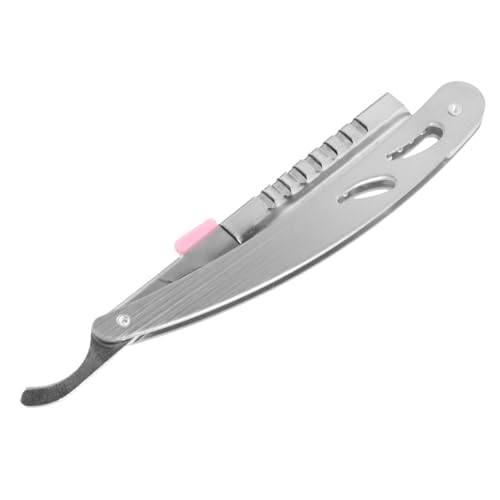 SKISUNO Rasierer Rasieren Augenbraue Bartschaber Vintage Rasiermesser Werkzeug zum Formen Bartes Vintage-Friseurwerkzeuge Rasiermesser für Friseur Zufällige Farbe von SKISUNO