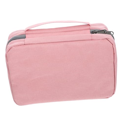 SKISUNO Kosmetik Organizer Tasche Mit Reißverschluss Make-up-Beutel Für Damen Tragbare Kulturbeutel Reise-Make-up-Tasche Mit Fächern von SKISUNO
