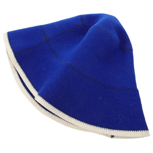 SKISUNO Reusable Sauna Hat Aus Atmungsaktivem Wollmaterial Wasserabsorbierend Für Sauna Und Dampfbad Für Damen Und Herren Langlebig Und Temperaturbeständig Blau SKISUNO Reusable Sauna Hat Aus Atmungsaktivem Wollmaterial Wasserabsorbierend Für Sauna Und Dampfbad Für Damen Und Herren Langlebig Und Temperaturbeständig Blau von SKISUNO