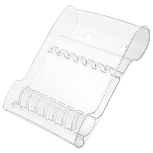 SKISUNO Scherenhalter Aus Hochwertigem Kunststoff Einfacher Scherenständer Mit Rutschfester Unterseite Kompakt Und Platzsparend Für Friseurscheren Praktischer Organizer Für Schreibtisch von SKISUNO