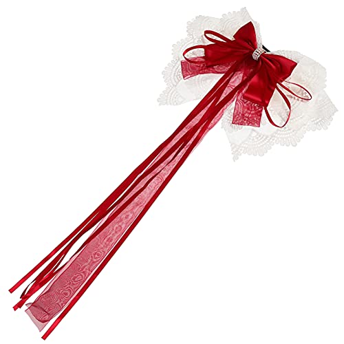 SKISUNO Haarspange Mit Schleife Leichtes Haaraccessoire Kopfschmuck Für Mädchen Geeignet Für Alltag Und Festivals von SKISUNO