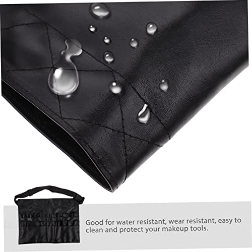 SKISUNO Tragbare Makeup Aufbewahrungstasche Wasserdichter PU Kosmetik Organizer für Makeup Tools für Profis und Reisen von SKISUNO