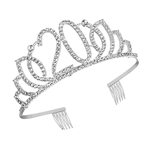 SKISUNO Zahlenkrone Geburtstags Tortendekoration Haarschmuck für und Mädchen Silber Jahre für Feiern und Besondere Anlässe SKISUNO Zahlenkrone Geburtstags Tortendekoration Haarschmuck für und Mädchen Silber Jahre für Feiern und Besondere Anlässe von SKISUNO