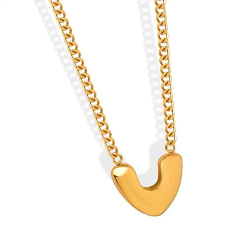 Einfarbige herzförmige Anhänger-Halskette, beliebter Schmuck, Mädchen, erste Wahl, Accessoires, modisch, geeignet für den täglichen Gebrauch Einfarbige herzförmige Anhänger-Halskette, beliebter Schmuck, Mädchen, erste Wahl, Accessoires, modisch, geeignet für den täglichen Gebrauch von SKJUBLPG