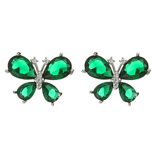 Ohrringe, Ohrstecker, Damenschmuck, Schmuck, exquisit, bunt, Schmetterling, romantisch, zeigen Sie Ihre Schönheit, vielseitig und modisch, Einstellbar, Acryl von SKJUBLPG