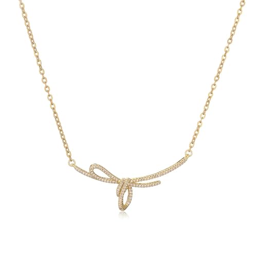 Ohrringe, Ohrstecker, Damenschmuck, Schmuck, exquisite Schleife, Damen-Halskette, Party, zeigen Sie Ihre schöne, vielseitige Mode, Einstellbar, Acryl von SKJUBLPG