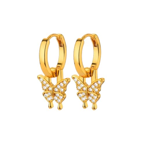 Ohrringe Ohrstecker Damen Schmuck Schmuck Damen Schmetterling Anhänger Beliebt Zeigen Sie Ihre Schönheit Vielseitig Mode Exquisit, Einstellbar, Acryl von SKJUBLPG
