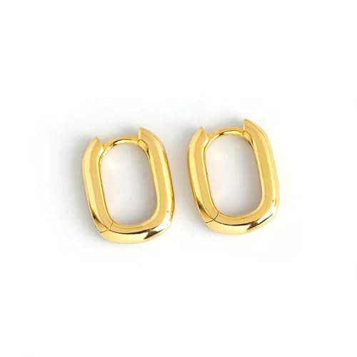 Ohrringe für Damen, Schmuck, 925, schlicht, geometrisch, oval, für Party, zeigen Sie Ihre schöne, vielseitige Mode, exquisit, Einstellbar, Acryl von SKJUBLPG