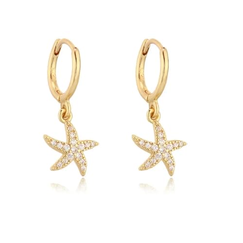 Ohrringe für Damen, Schmuck, Bohemian-Stil, funkelnd, modisch, niedliches Accessoire, Einstellbar, Acryl von SKJUBLPG