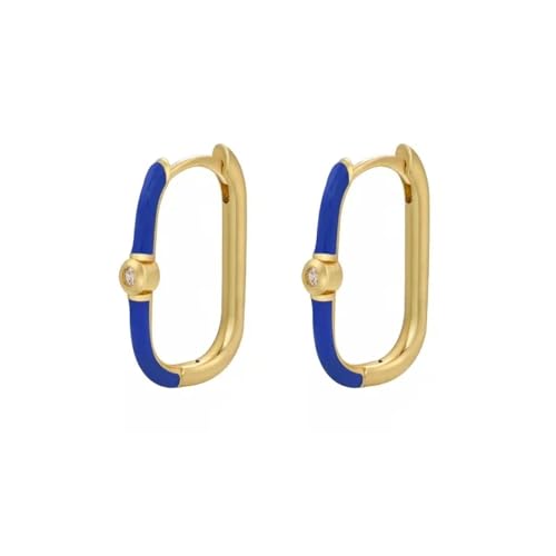 Ohrringe für Damen, Schmuck, Büroklammer-Form, Sicherheitsnadel, Ohrhaken, Ohrhaken, Piercing-Anhänger, Accessoires, modisch und exquisit, vielseitig, Einstellbar, Acryl von SKJUBLPG