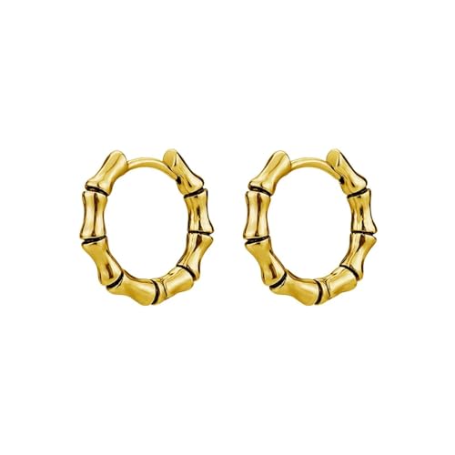 Ohrringe für Damen, Schmuck, Hip-Hop, Bambus, Punk, für Mädchen, Einstellbar, Acryl von SKJUBLPG