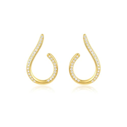 Ohrringe für Damen, Schmuck, S925, herzförmiges Smiley-Gesicht für Anhänger, zeigen Sie Ihre Schönheit, vielseitig, modisch, exquisit, Einstellbar, Acryl von SKJUBLPG